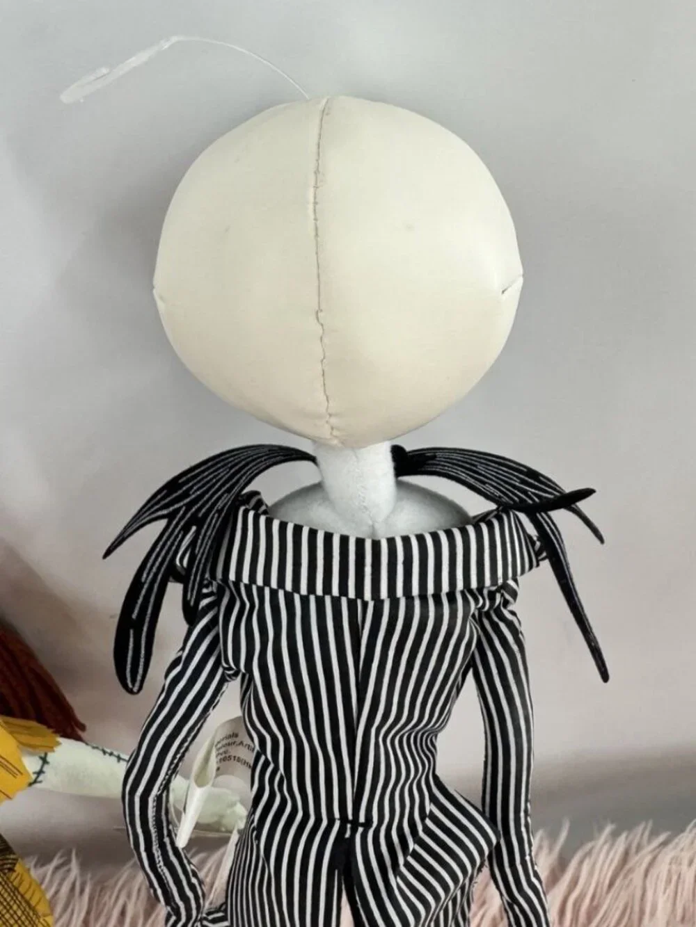 RARE 2004 NECA Jack Skellington and Sally Plush dolls Nightmare Before Christmas